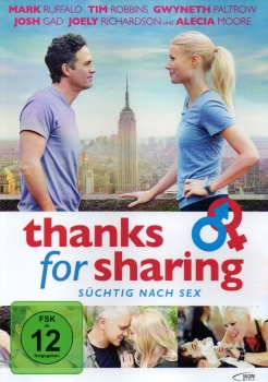 Thanks for Sharing - Süchtig nach Sex - (Vermietrecht) - Einzel-DVD - Neu & OVP